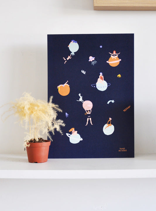 AFFICHE - VERS L'INFINI ET TRÈS AU-DELÀ