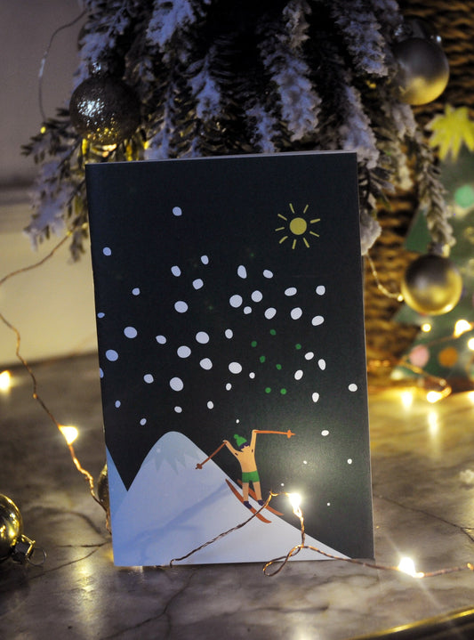 CARNET - BIEN À L'AISE SOUS LA NEIGE