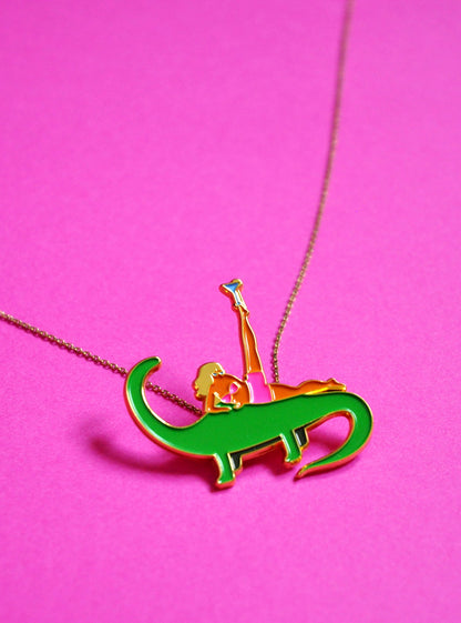 PIN'S - DINO BADASS