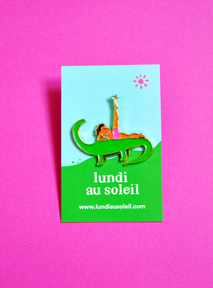 PIN'S - DINO BADASS