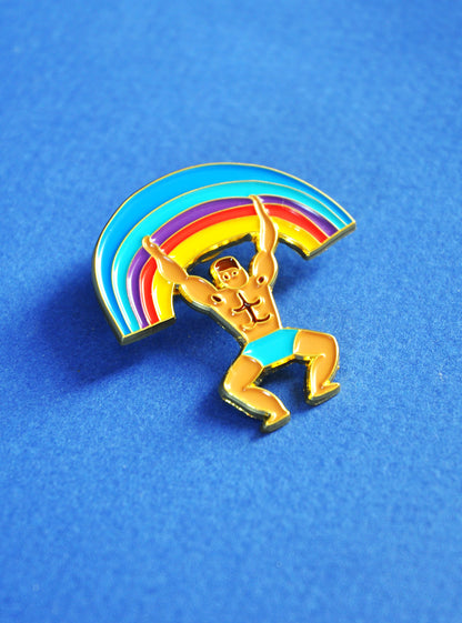 PIN'S - RAINBOW MAN