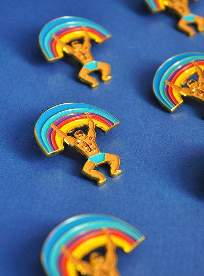 PIN'S - RAINBOW MAN
